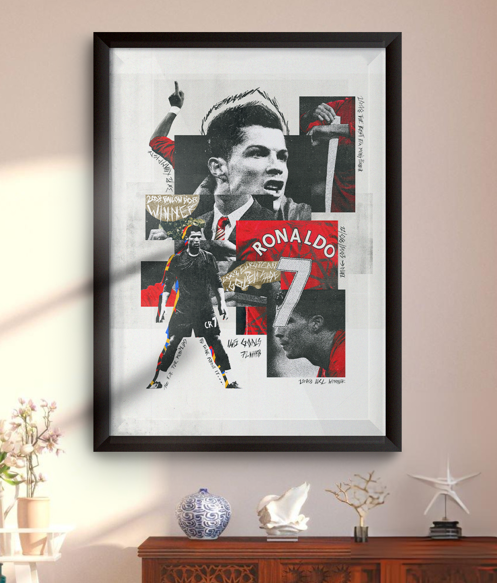 RONALDO | FRAMED POSTER