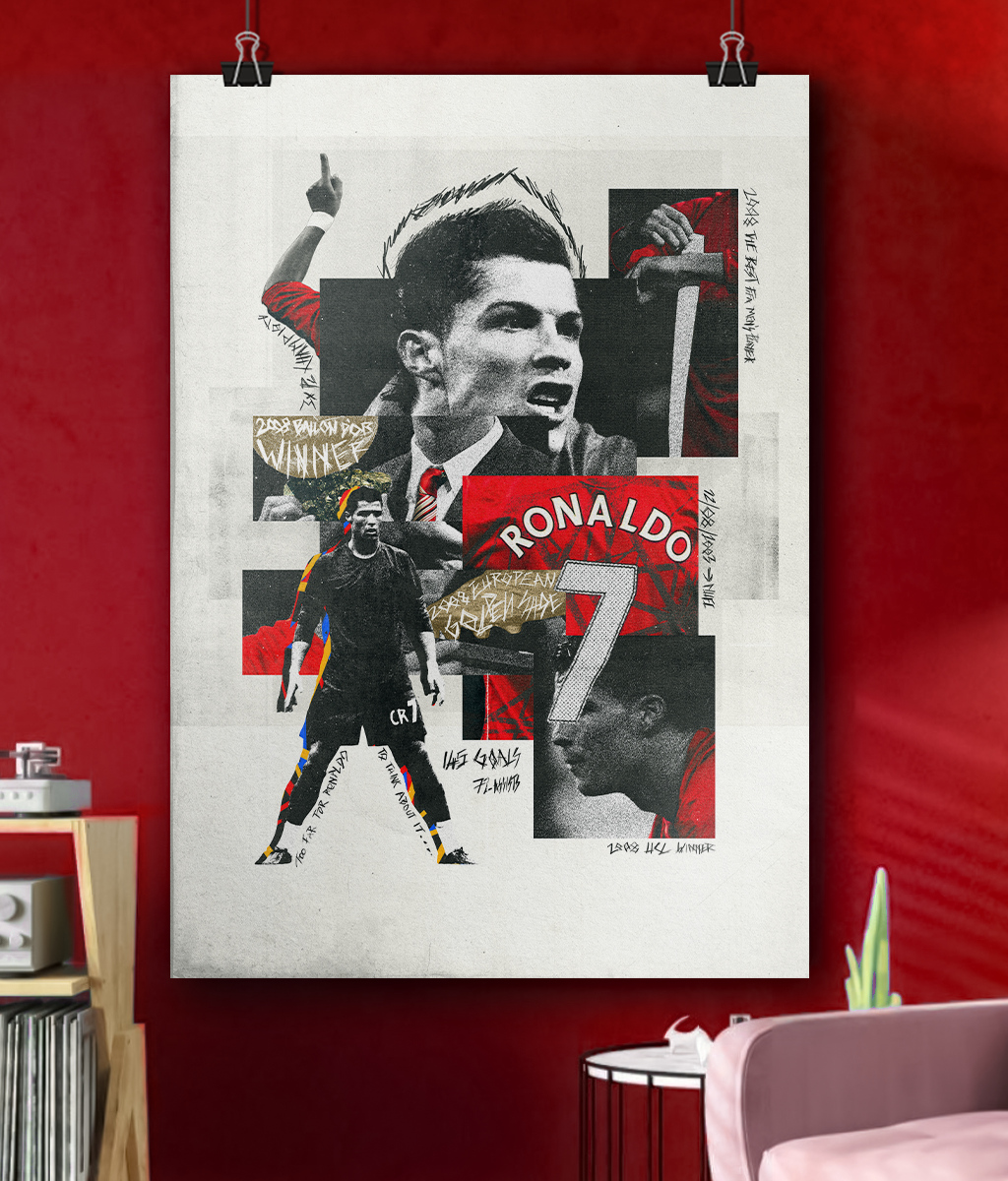 RONALDO | UNFRAMED POSTER