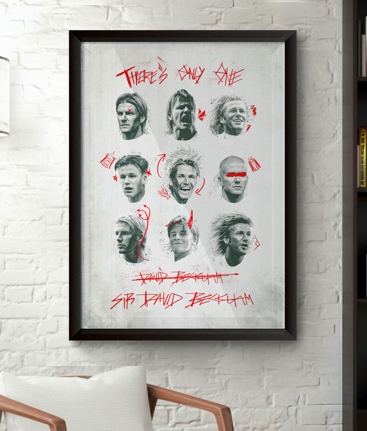 BECKHAM | FRAMED POSTER