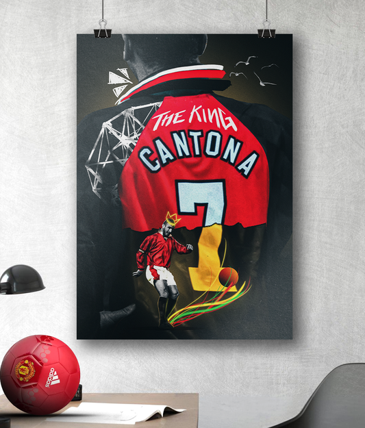 CANTONA | UNFRAMED POSTER