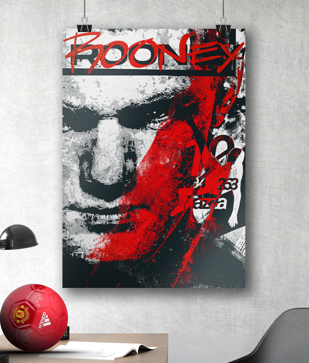 ROONEY | UNFRAMED POSTER
